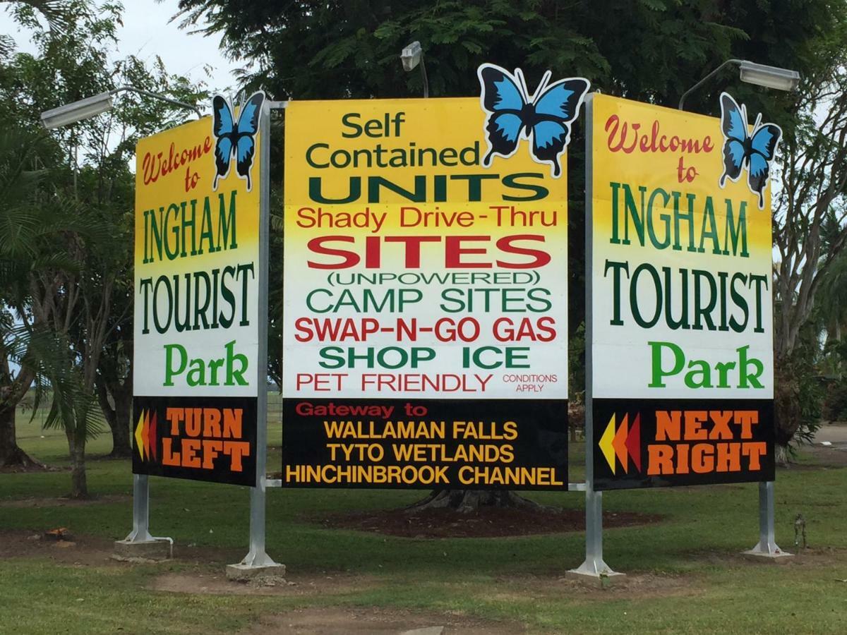 Ingham Tourist Park Hotel Exterior foto